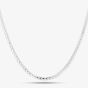 Sterling Silver 18 Inch Square Foxtail Chain SOFV-310-AG-18
