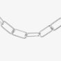 Silver Half Twist Paperlink Chain 8.16.0284