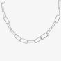 Silver Half Twist Paperlink Chain 8.16.0284