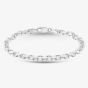 Sterling Silver 7.5 Inch Cable Chain Bracelet SDMC-480-AG-7.5