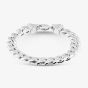 Sterling Silver 11mm Curb Chain Bracelet S5172
