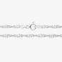 Sterling Silver 10 Inch Singapore Chain Anklet G1104/10