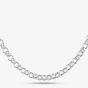 Silver 18 Inch Belcher Chain HRBP-350-AG-18