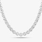 Silver 20 Inch Patterned Belcher Chain SBEB-700-AG-20