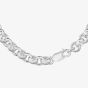 Silver 20 Inch Patterned Belcher Chain SBEB-700-AG-20