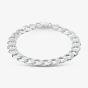 Sterling Silver 8.5 Inch Curb Chain Bracelet SGCB-960-AG-8.5