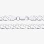 Sterling Silver 8 Inch Curb Chain Bracelet S1025-08