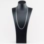 Sterling Silver 26 Inch Flat Figaro Chain S1050-26