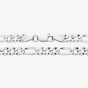 Sterling Silver 26 Inch Flat Figaro Chain S1050-26