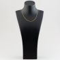 Gold Plated 16 Inch Trace Chain CA4DC040/0.40 GP