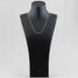 Sterling Silver Open Curb Chain Necklace 8.13.0033