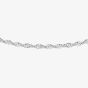Silver 20 Inch Diamond-Cut Twist Curb Chain 8.13.0655
