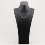 Gold Tone Plated Cubic Zirconia Bar Pendant MK-1070GO