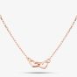 Rose Gold Plated Linked Open Heart Chain 16353 RGP