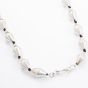 Silver Giant Bead Necklace NLIS36MB