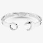Sterling Silver Large Spanner Torque Bangle S8032