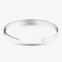 Silver Plain Flat Engravable Bangle GCP0905-2