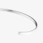 Silver Plain Flat Engravable Bangle 3*60mmCuff C