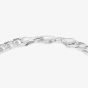 Sterling Silver Flat Square Curb Bracelet 20cm 8.23.4453