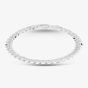 Silver 8.5 Inch Flat Curb Chain Bracelet SBUF-680-AG-8.5