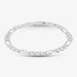 Sterling Silver 8.5 Inch Figaro Chain Bracelet SFFP-730-AG-8.5