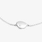 Sterling Silver Cubic Zirconia Engravable Disc Bracelet AB4202Z/R