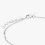 Sterling Silver Cubic Zirconia Engravable Disc Bracelet AB4202Z/R