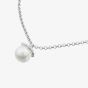 Sterling Silver Freshwater Pearl Charm Bracelet AB4178WFM/R