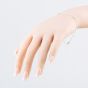 Sterling Silver Cubic Zirconia Multi Heart Engravable Bracelet 05S2AZB422805