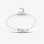 Silver Clear Pave Star Bracelet B614608