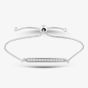 Silver & Cubic Zirconia Bar Toggle Bracelet 2THB018604
