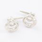 Silver Circle Cufflinks VOLUTE