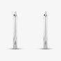Sterling Silver 20mm Sleeper Hoop Earrings S3510