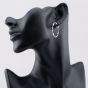 Sterling Silver 30mm Twist Hoop Earrings S3460