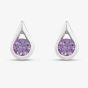 Amethyst Set Silver Earrings GK-E205M