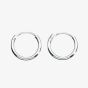 Sterling Silver 10mm Small Hoop Earrings H040