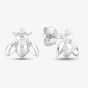 Silver Bumble Bee Stud Earrings SE07514B