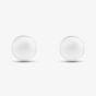 Silver 4mm Ball Stud Earrings SBE4 (BK)