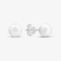 Silver 6mm Ball Stud Earrings SBE6 (BK)
