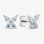 Sterling Silver Cubic Zirconia Butterfly Stud Earrings 05S2AZE579204
