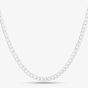 Sterling Silver Flat Curb Chain 61cm 8.13.6367