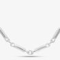 Argentium Silver 18 Inch Tube Bar Chain ARG-943014-18