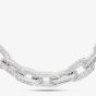 Argentium Silver 18 Inch Textured Link Chain ARG-94302-18