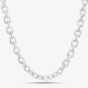 Argentium Silver 18 Inch Flat Curb Chain ARG-94301-18