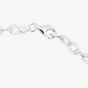 Sterling Silver Anchor Textured Chain Bracelet B5498