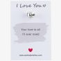 Scarlett Silver I Love You Mojo Charm Bead 7055