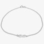 Sterling Silver 26cm Infinity Anklet 8.23.7195