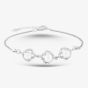 Sterling Silver Freshwater Pearl And Cubic Zirconia Bracelet BRW70246FW