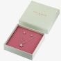 Ted Baker SASKIYA Silver Tone Nano Star Necklace & Stud Earring Set TBJ3171-01-02