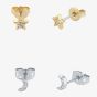 Ted Baker MELANYY Celestial Moon & Star Stud Earring Set TBJ3164-23-02